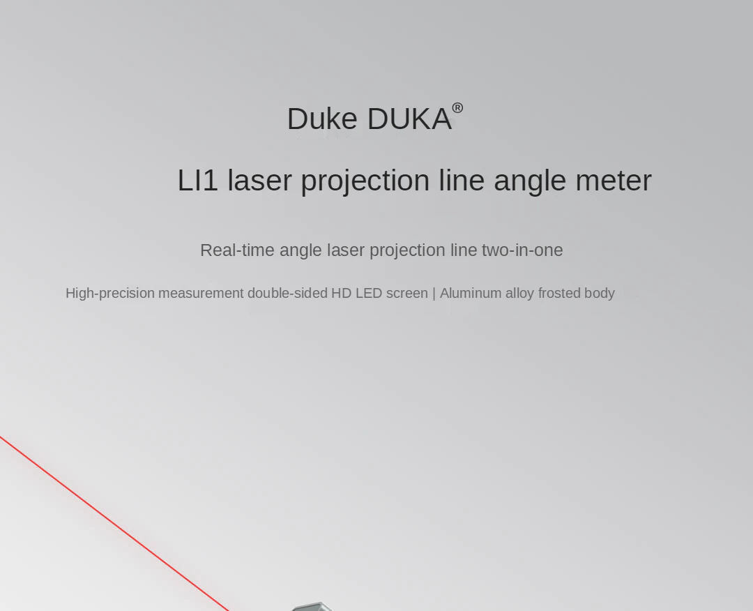 Xiaomi DUKA ATuMan LI1 Laser Line Projector Angles with Tripod