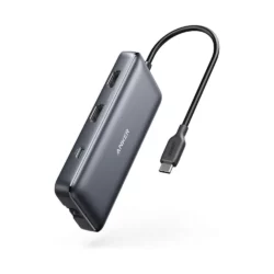 Anker PowerExpand 8-in-1 USB C Hub with 100W Power Delivery 4K 60Hz Arrival Computer & Office