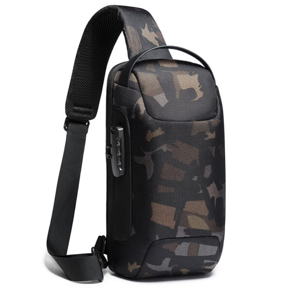 BANGE 22085 Anti Theft Crossbody Chest Bag