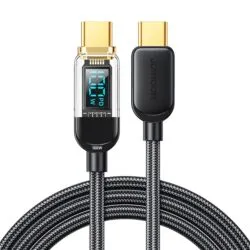 JOYROOM S-CC100A4 100W Digital Display Type-C to Type-C Charging Cable 1.2m Cable