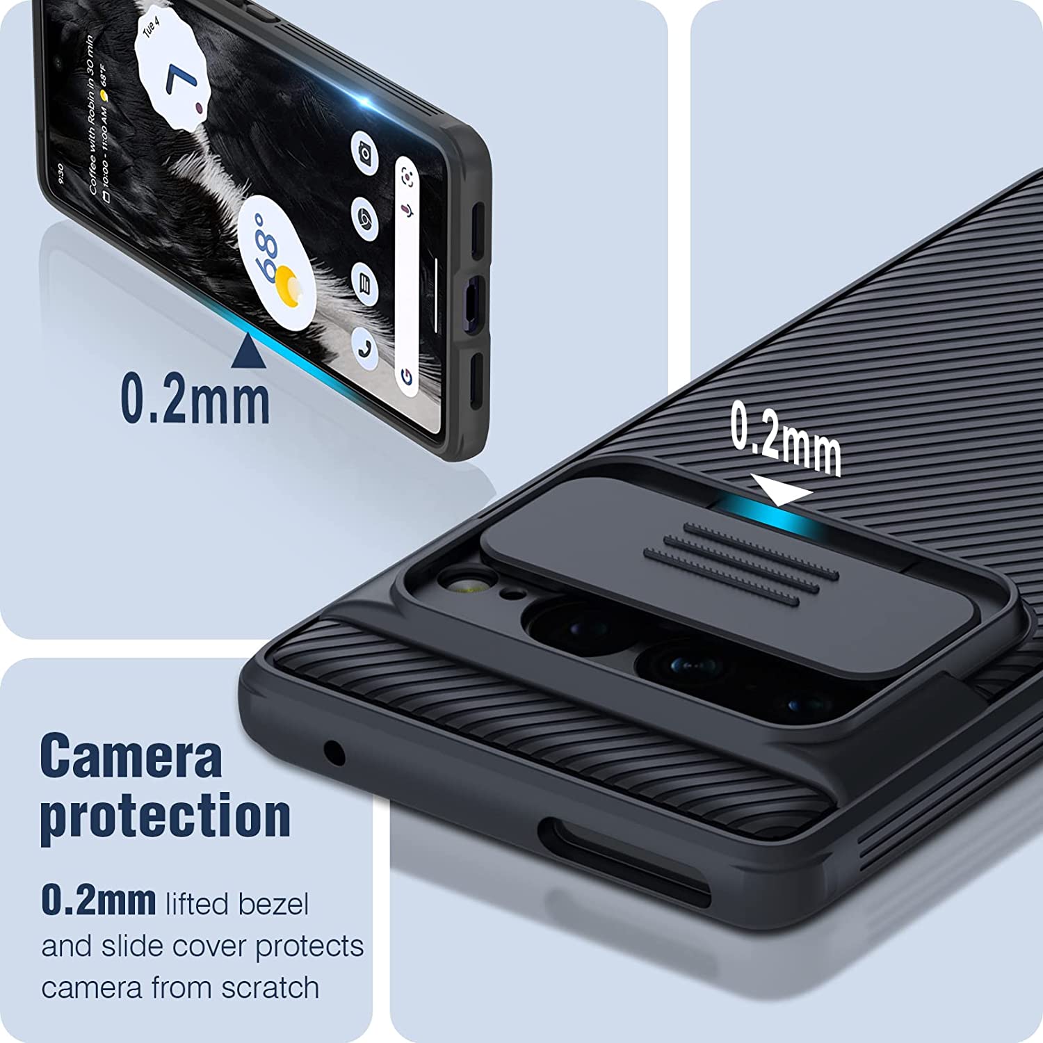 Nillkin Camshield Pro Premium Protective Case for Pixel 7 / 7 Pro