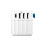 Zendure Passport 30W All-in-One Travel Adapter with USB-C Auto-Resetting Fuse