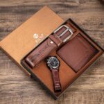 Jesou 3 Piece Luxury Leather Gift Set