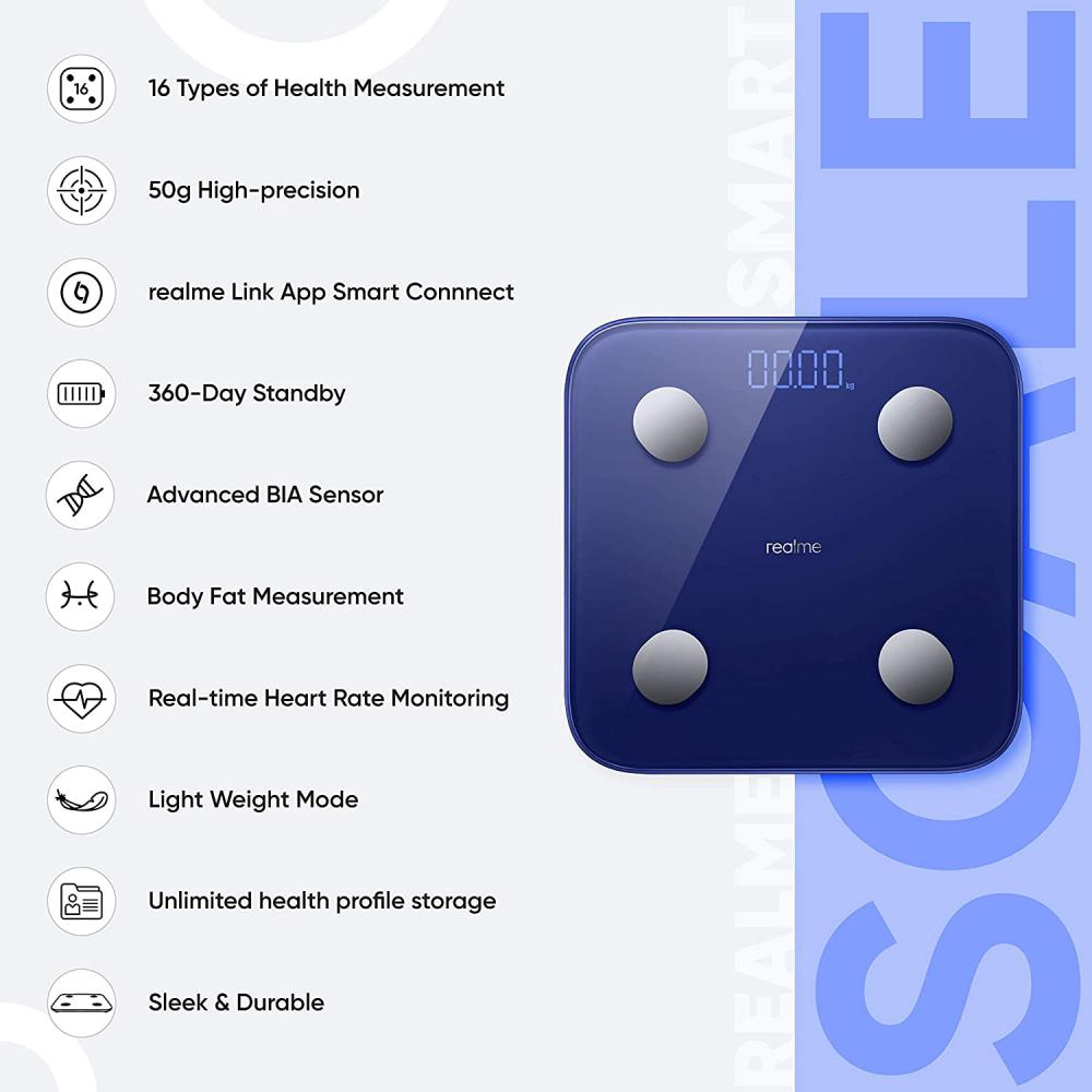 Realme RMH2011 Smart Weight Scale with Link App Connect