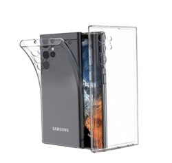 Ultra Slim Crystal Clear Camera Protection Case for Samsung S22 Ultra Cover & Protector