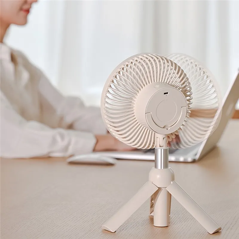 AZEADA PD-F27 Multipurpose Summer Cooler Desktop Fan with Tripod Stand