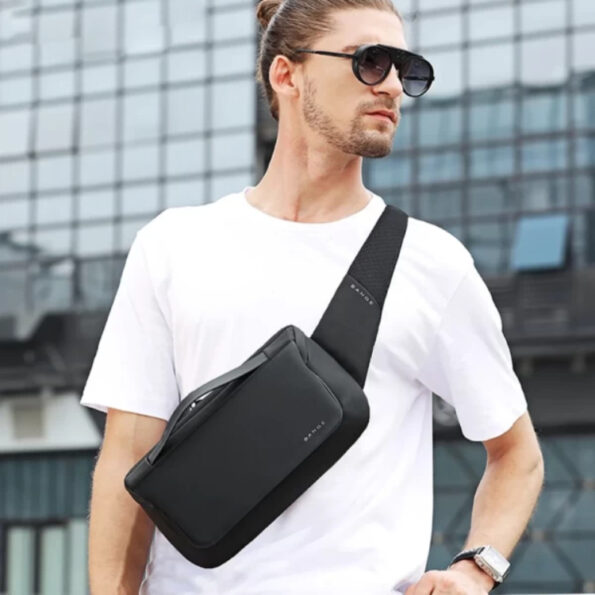 Bange BG-77202 Crossbody Sling Bag (Black)