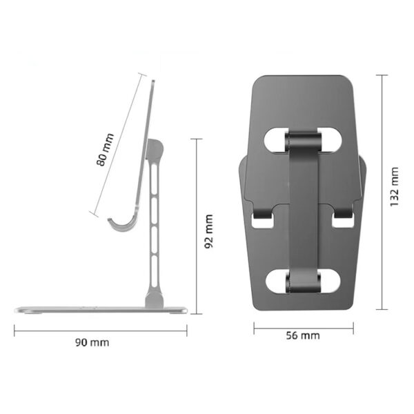Coteci Aluminum Alloy Thinnest Folding Stand For Smartphone Arrival Accessories