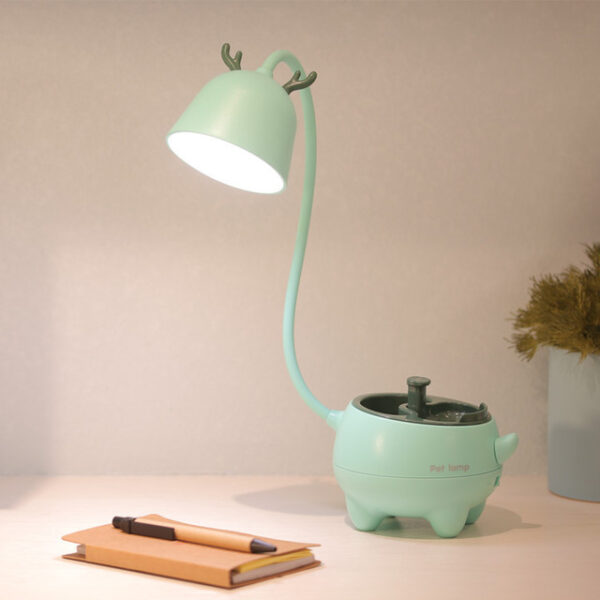 Givelong Pet Lamp 3 Modes Lighting Adjustable Brightness Rechargeable Desk Lamp Arrival Desk | Table Lamp