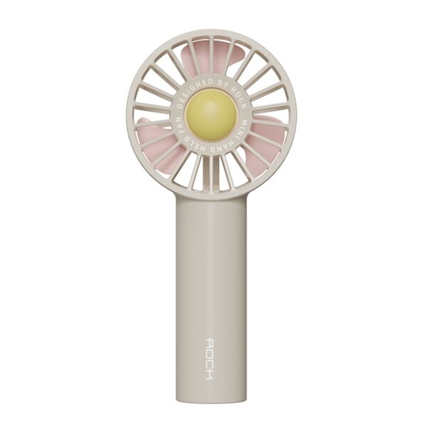 ROCK Mini Handheld Fan 1800mAh Battery Cooling & Heating