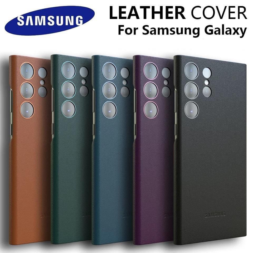 Samsung OEM Leather Case for Galaxy S21 Ultra