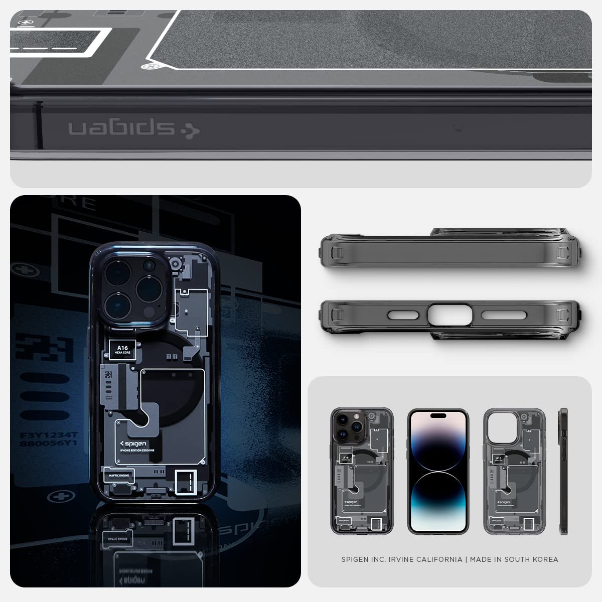 Trendy Ultra Hybrid Zero One (Magfit) Applicable Case For Iphone 14 / 14 Pro / 14 Pro Max