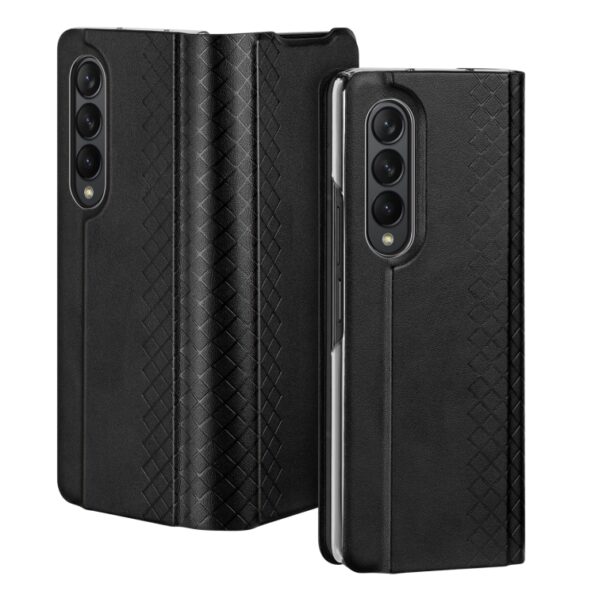 DUX DUCIS Bril Series PU+TPU Flip Wallet Stand Case for for Samsung Z Fold4