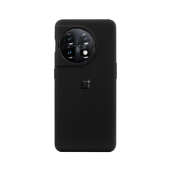 OnePlus 11 5G Sandstone Bumper Case -Black Arrival Cover & Protector
