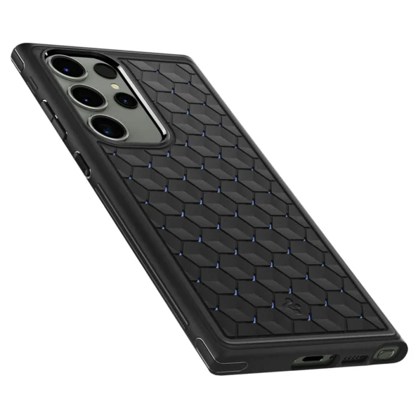 Spigen Cryo Armor Protective Case for Samsung S23 Ultra -Matte Black