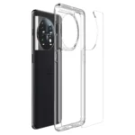 Spigen Ultra Hybrid Crystal Clear Case for OnePlus 11 Cover & Protector