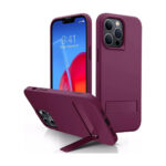 TORRAS UPRO Liquid Silicone Case with Kickstand for iPhone 14 Pro Max Arrival Cover & Protector