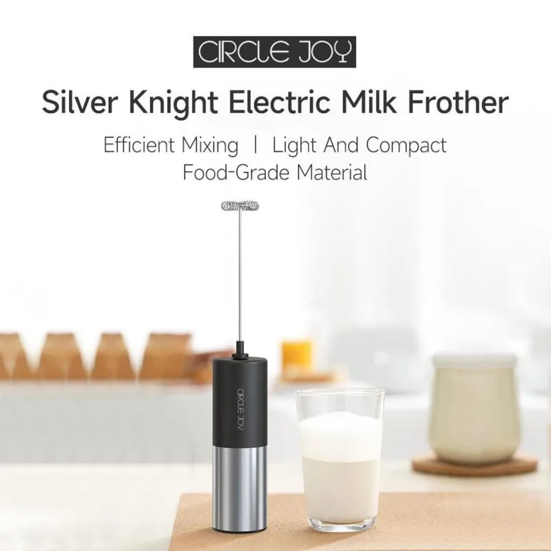 Xiaomi CIRCLE JOY Silver Knight Electric Milk Frother