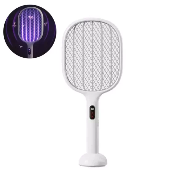 Xiaomi Qualitell S1 Smart Digital Display Electric Mosquito Swatter Racket Arrival Electronics