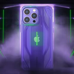 PQY Supercar Military Grade Shockproof Luminous Case iPhone 14 Pro / 14 Pro Max Cover & Protector