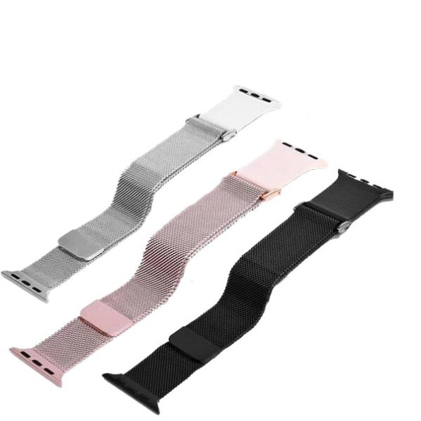 COTEetCI Leather X Metal WatchBand for iWatch 44 / 45 / 49mm