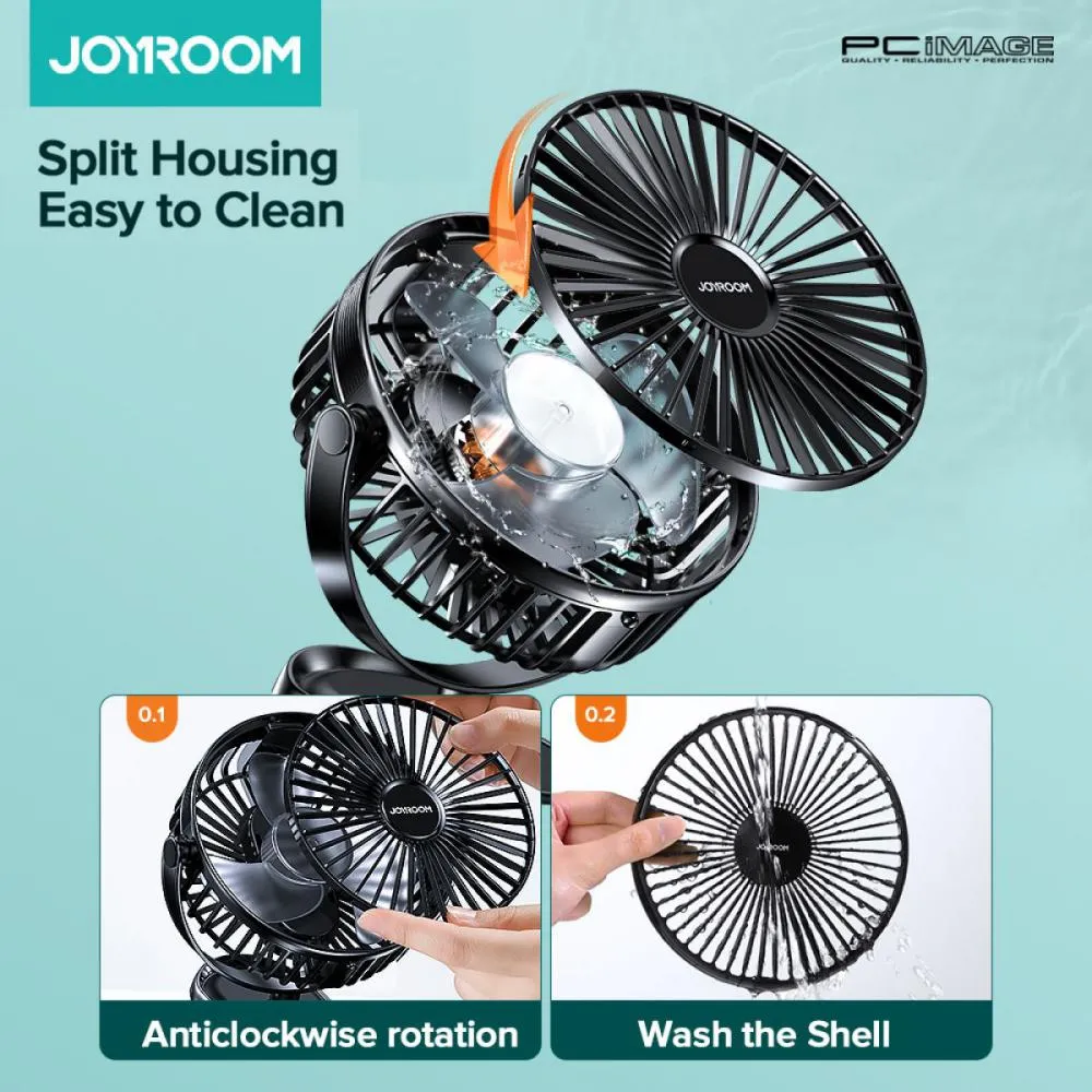 JOYROOM JR-CY363 Clip Fan 2000 mAh Battery