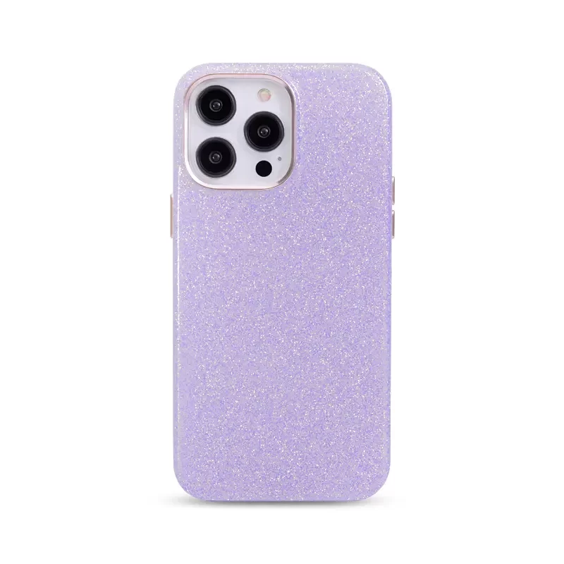 Kzdoo Sparkle Shiny Pu Leather Protective Case For Iphone 14 Pro / 14 Pro Max Cover &Amp; Protector