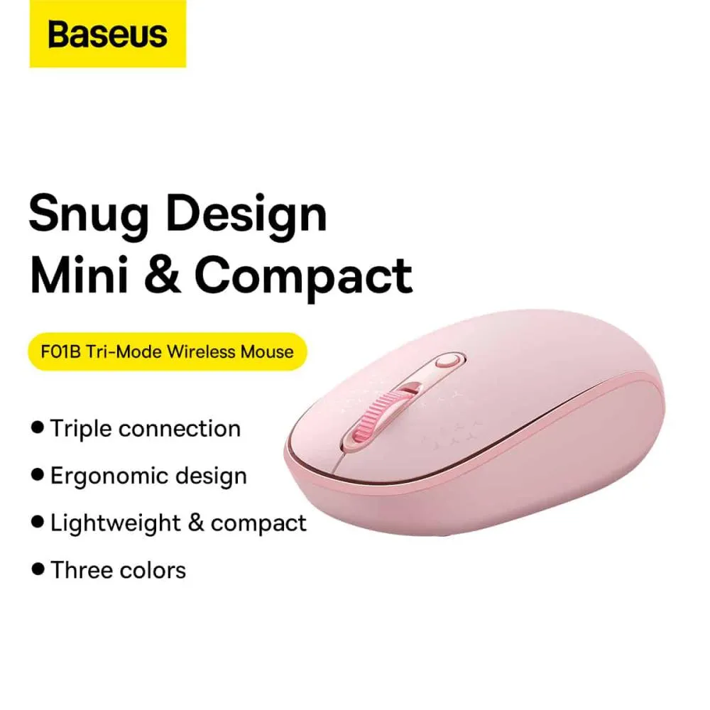 Baseus F01B Tri-Mode Wireless Mouse