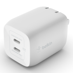 Belkin BOOST↑Charge Pro 65W Dual USB-C Wall Charger flash Charger