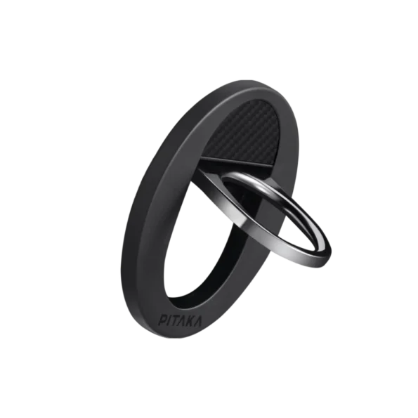 PITAKA MagEZ Grip Ring Holder -600D Black/Grey (Twill)