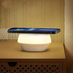 Recci RCW-21 15W Mushroom Wireless Charging and LED Small Night Light Charger