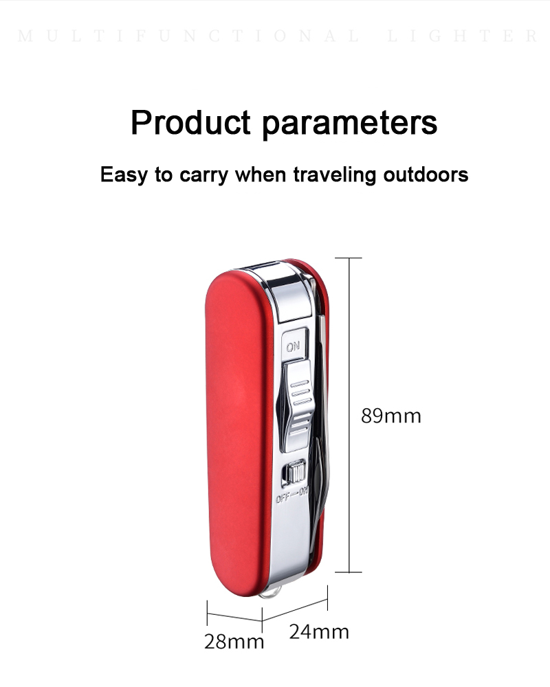 SENWERO F28 5 in 1 Waterproof Arc Usb Lighter