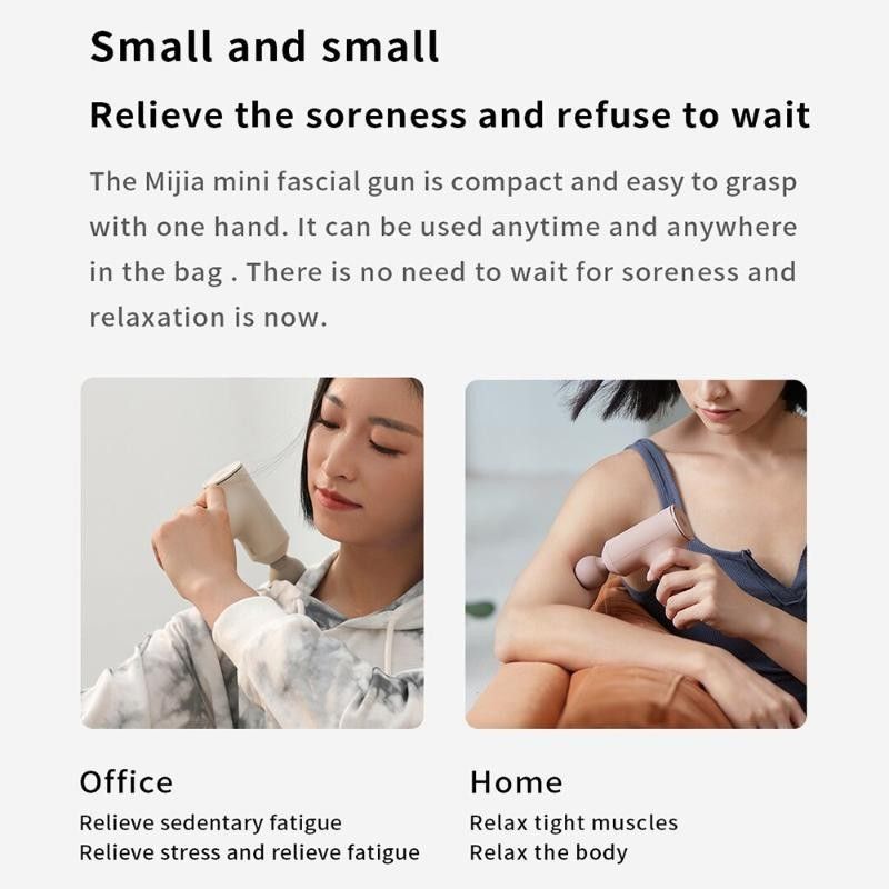 Xiaomi Mijia Mini Electric Massage Gun Muscle Relax Massager