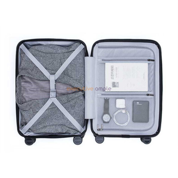 90Fen NINETYGO Bussiness Suitcase 20 inch Boarding Case With Front Cover Spinner Wheels Hardshell TSA Luggage Lock