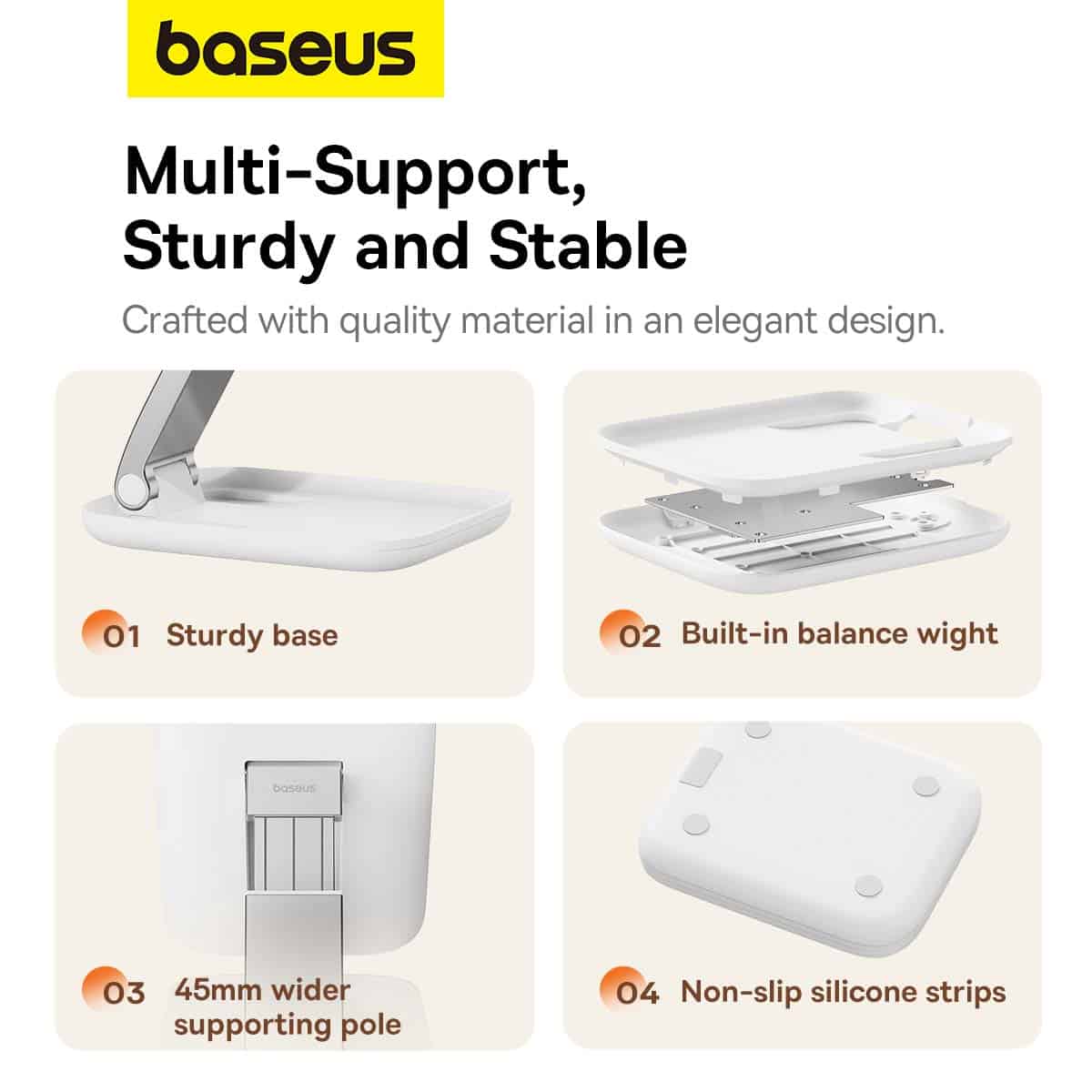 Baseus Seashell Series Folding Tablet Stand