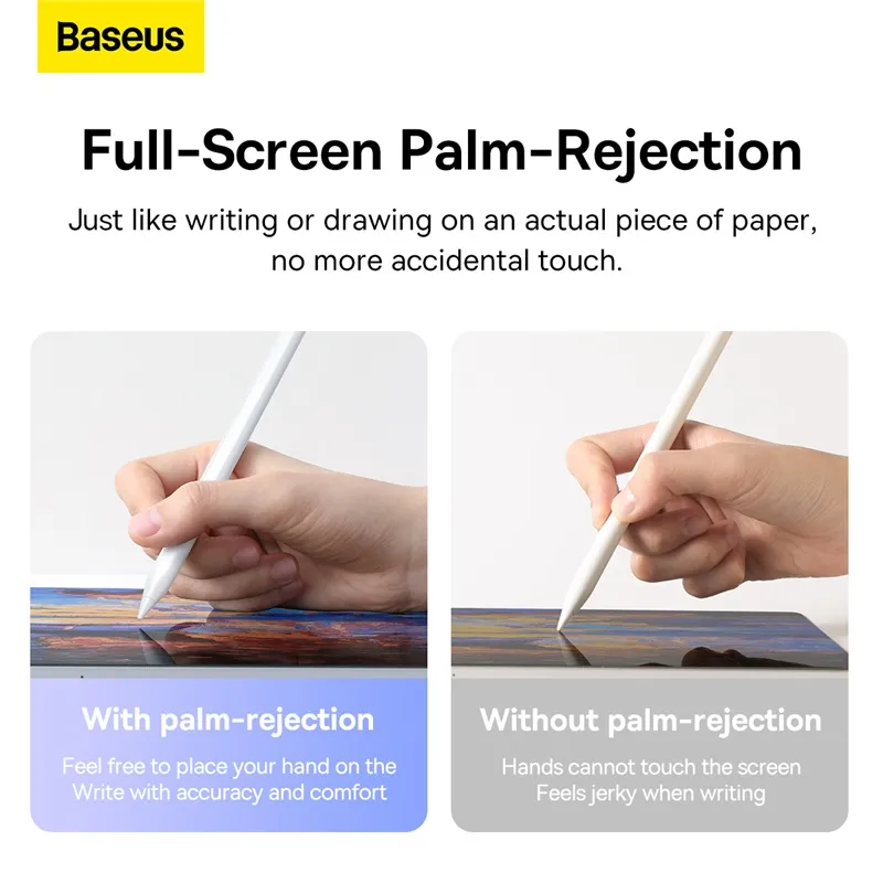 Baseus Smooth Writing 2 Active Passive Stylus Pen with LED Indicator