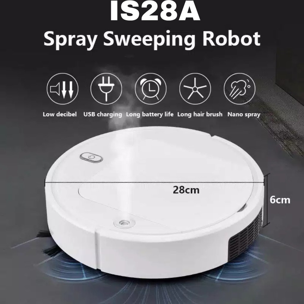 Jallen Gabor IS28A Robot Vacuum Cleaner with UV Light