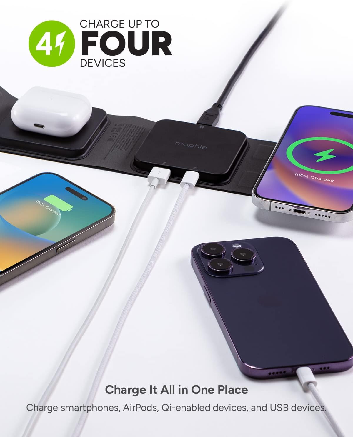 Mophie Snap + Multi-device Travel Charger with MagSafe Compatibility