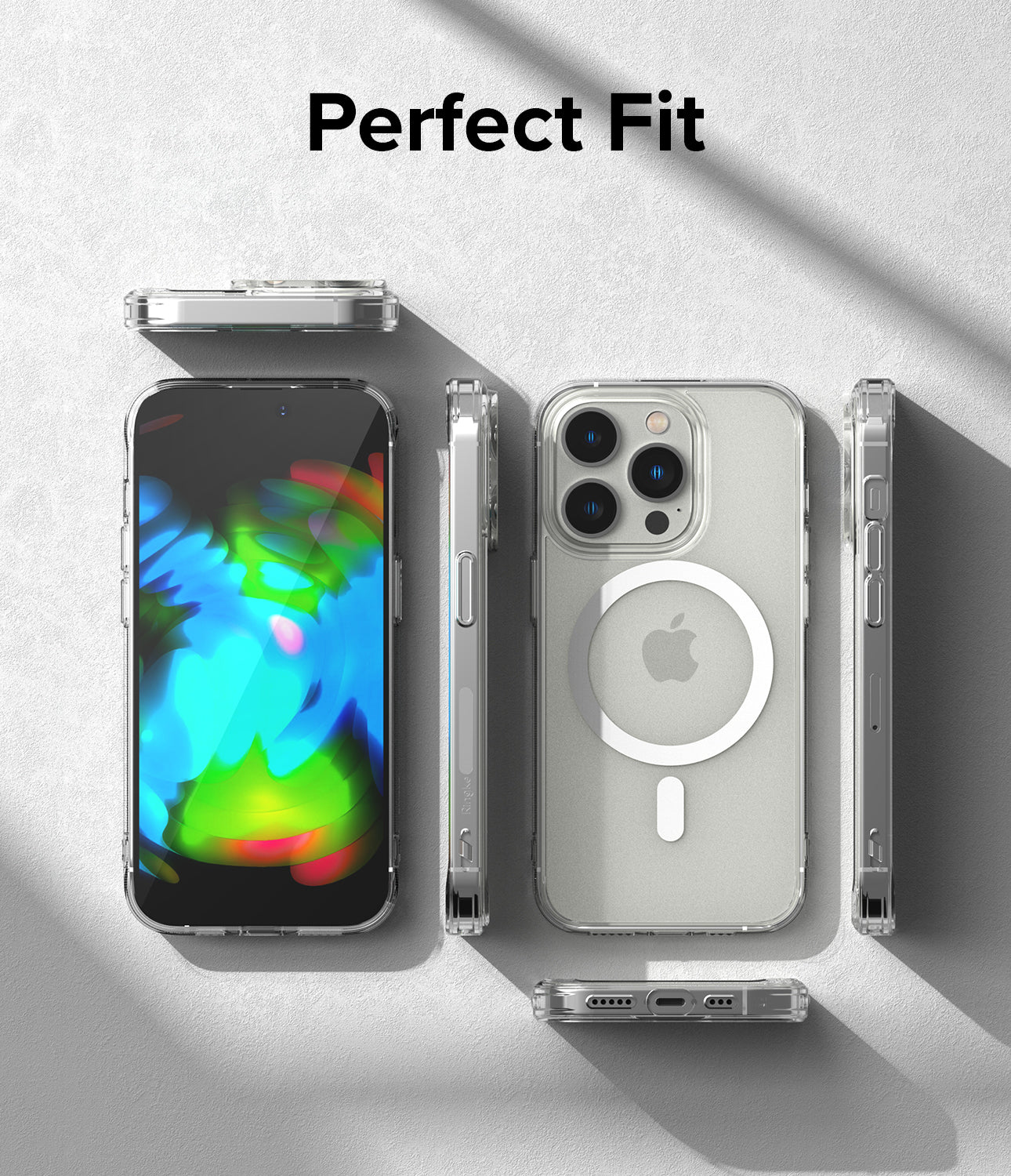 Ringke Fusion Magnetic Matte Clear Shockproof Case For Iphone 14 Pro / 14 Pro Max