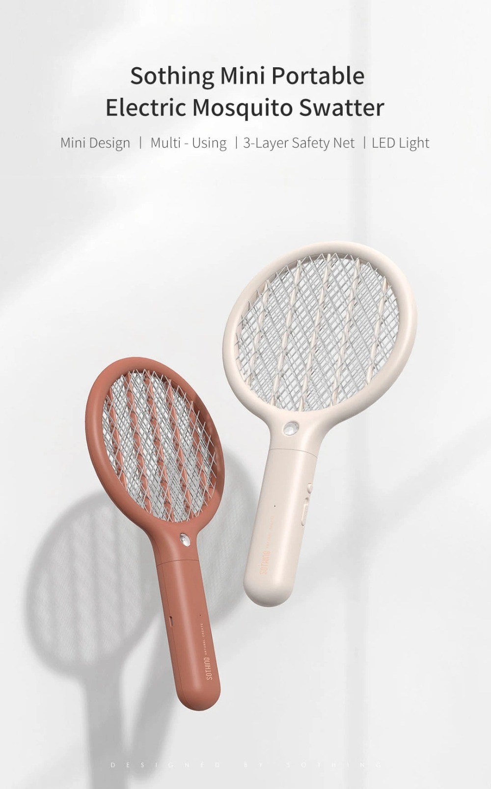 Xiaomi Sothing Mini Electric Mosquito Swatter