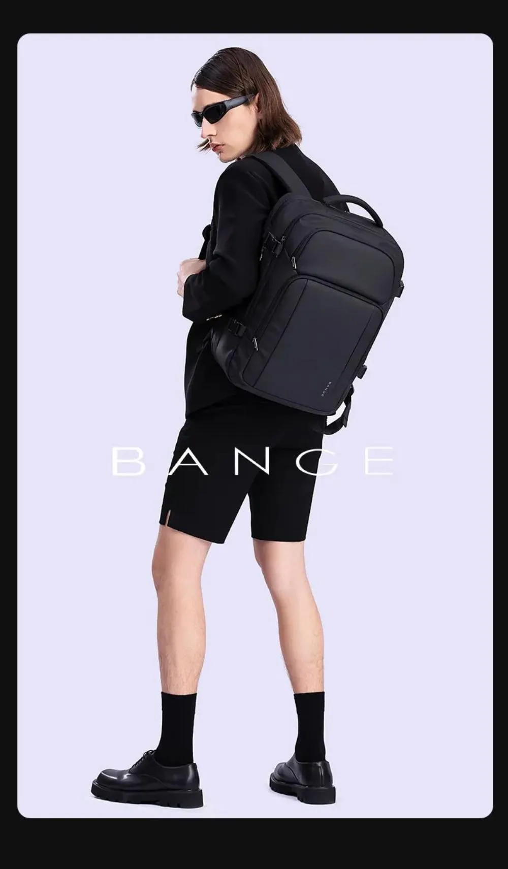 Bange 7690 Waterproof Backpack for Laptop 15.6 Inch