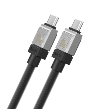 Baseus 100W Type-C To Type-C CoolPlay Series Doublly-Wrapped Premium Quality Fast Charging Cable 1 Meter / 2 Meter