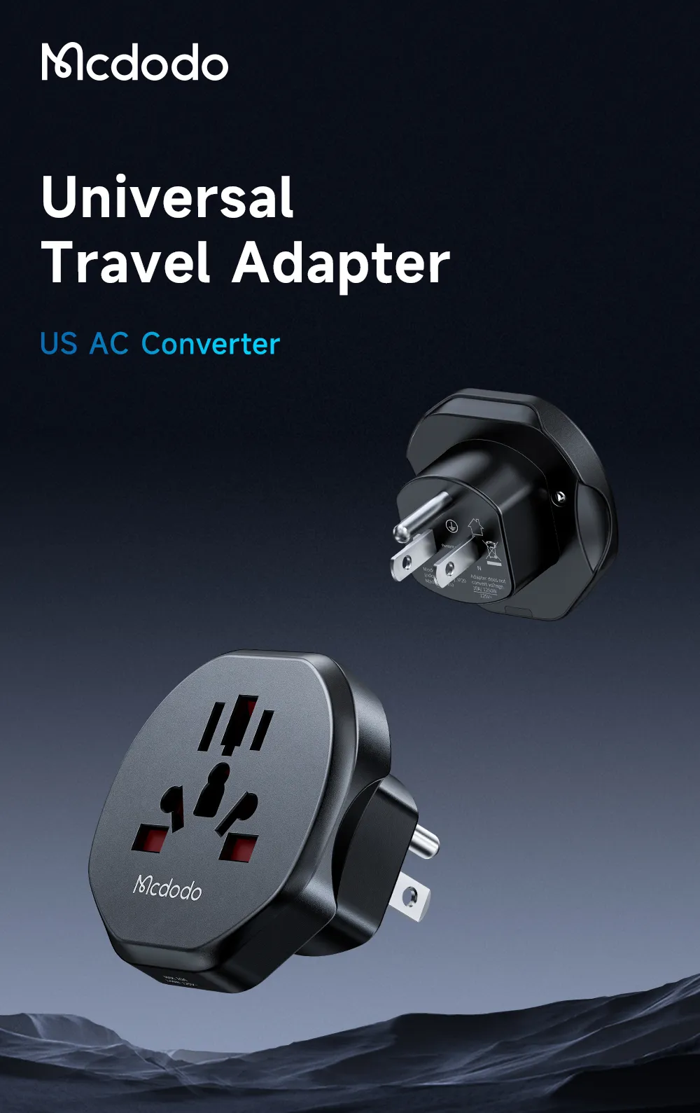 Mcdodo CP 456 Universal Travel Adapter