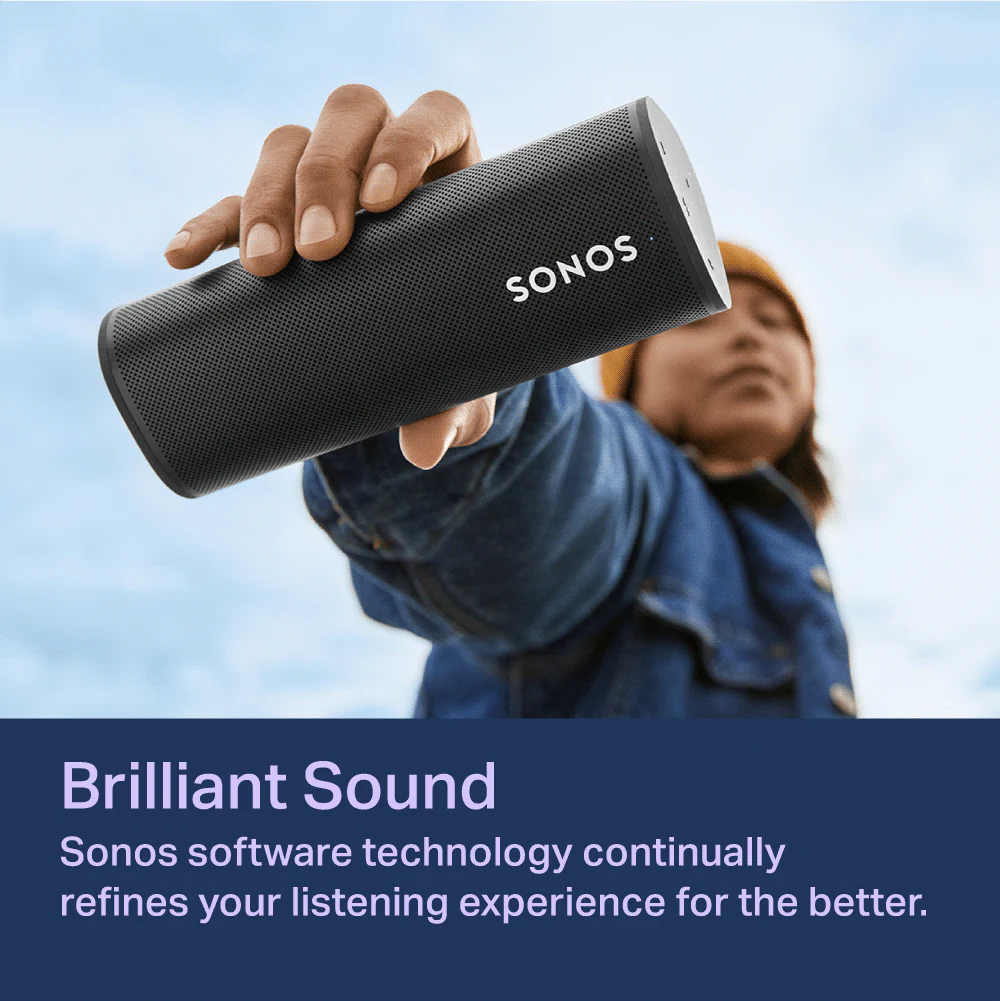 Sonos Roam Wireless Portable Smart Speaker