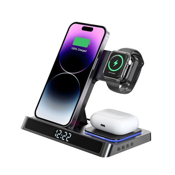 WiWU Wi-W006 5 in 1 15W Wireless Charger