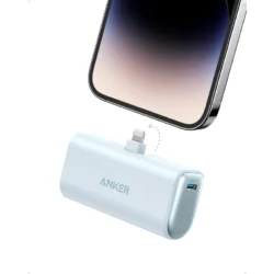 Anker 621 12W 5000mAh Power Bank Built In Lightning Connector (A1645) Charging Essential