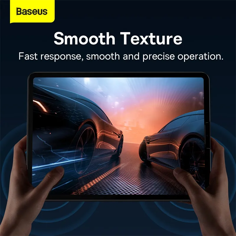 BASEUS 0.3mm Crystal Series Tempered Glass Screen Protector for iPad