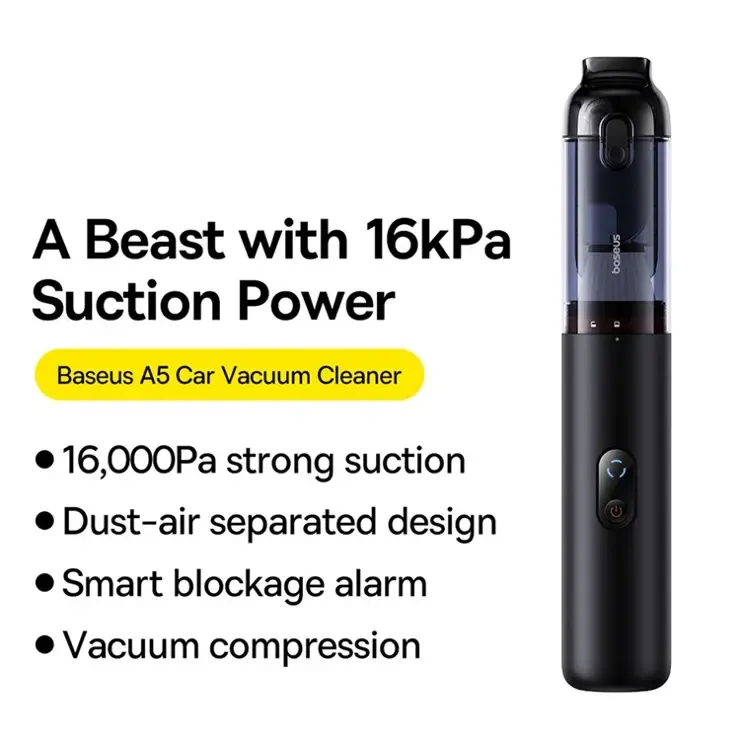 Baseus A5 16000Pa Powerful Car Vacuum Cleaner