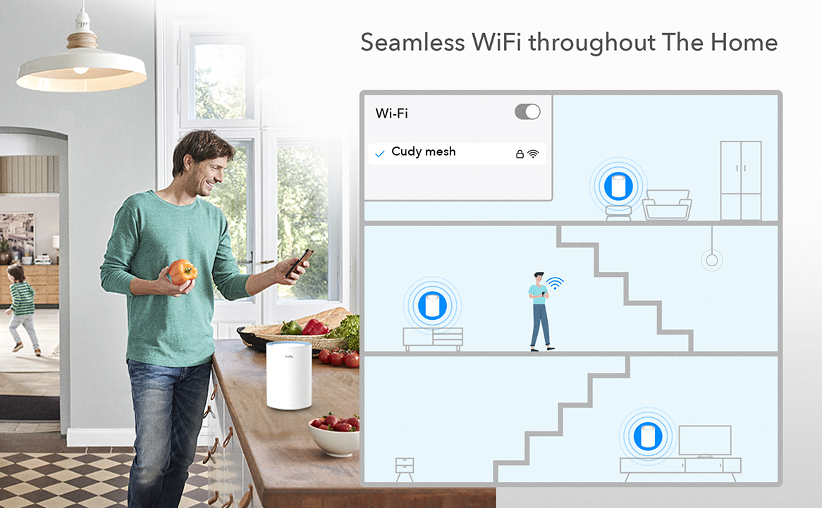 Data Rate 867Mbps (5GHz), 300Mbps (2.4GHz) Compatible with 802.11a/b/g/n/ac Wi-Fi standards Antenna 2 × Internal Omni-Directional Antennas Button Pair Button, Reset Button Frequency 5 GHz, 2.4 GHz Wireless Wireless Modes: Enable/Disable Wireless Radio, WMM Wireless Security: WEP, WPA/WPA2, WPA-PSK/WPA2-PSK Interface 1 × 100/10Mbps WAN Port 1 × 100/10Mbps LAN Ports Network Standard IEEE 802.11/ac/n/a 5GHz IEEE 802.11/n/b/g 2.4GHz Others Flash: 128Mbit (16MB) DDR: 1Gbit (128MB) Operating System Support Microsoft Windows 98SE/ NT/ 2000/ XP/ Vista/ 7/ 8/ 8.1/ 10, MAC OS, NetWare, UNIX or Linux Power Source Power Mode 12V/1A Physical Dimension