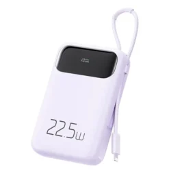 MCDODO MC-325 10000mAh PD 22.5W Power Bank Built-in Lightning Cable Charging Essential
